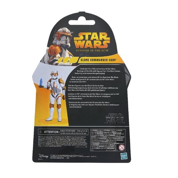 Star Wars The Black Series Clone Commander Cody Anniversary Action Figure (6”) - Picture 3 of 4